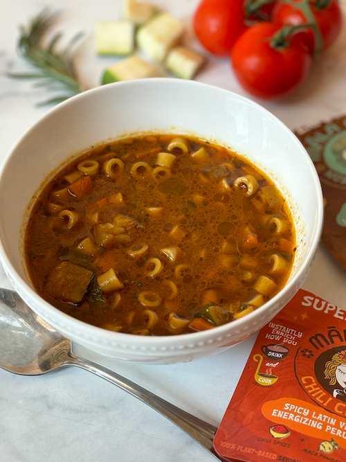 minestrone soup picture