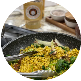 Curry Ramen Pasta