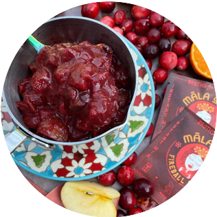 Fireball Cranberry Chutney