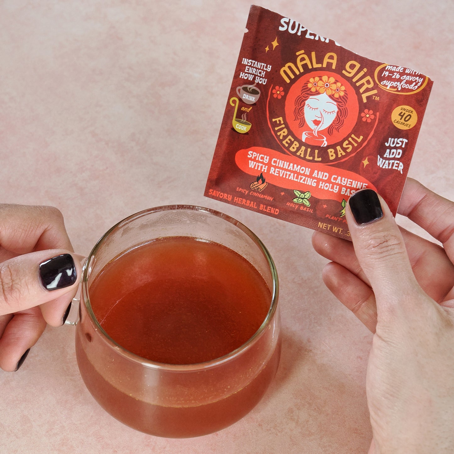 Fireball Basil Superfood Broth Powder