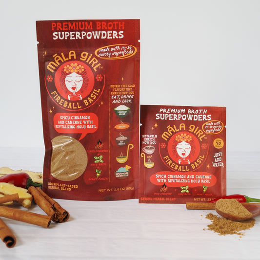 Fireball Basil Superfood Broth Powder