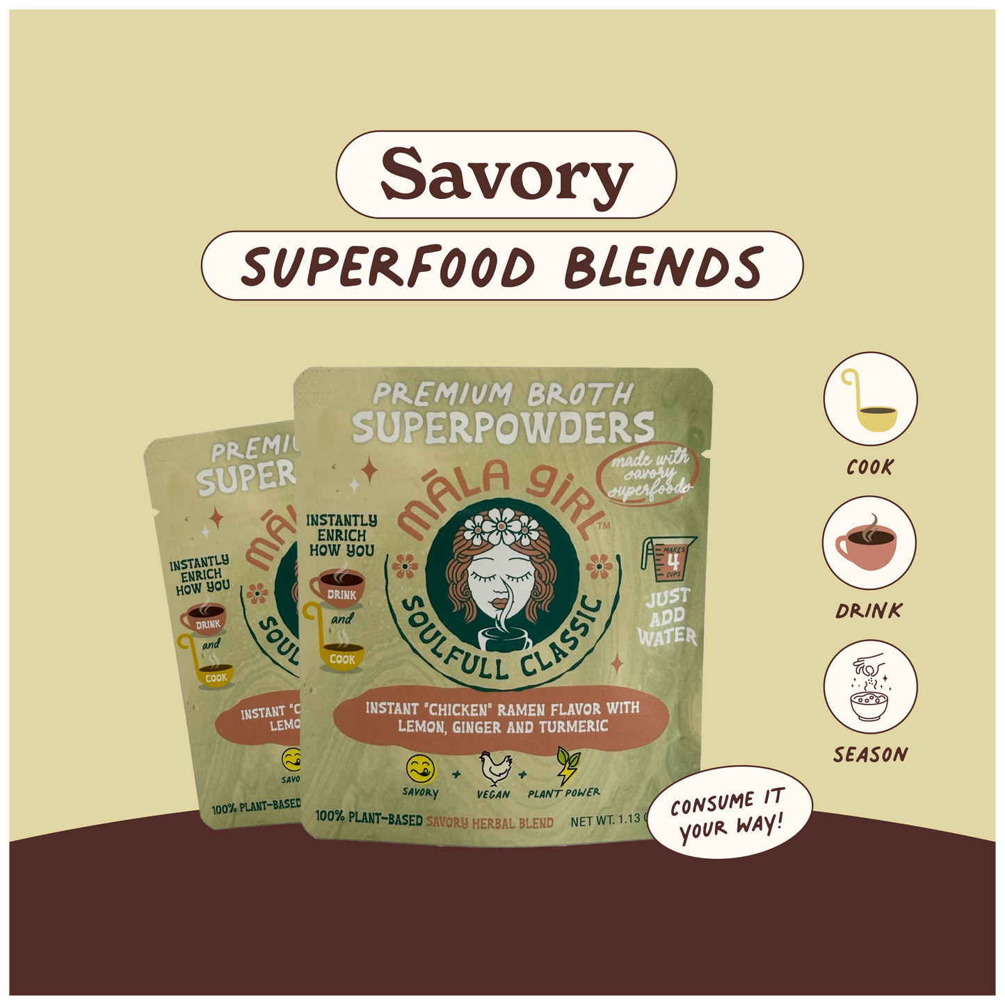 Soulfull Classic Superfood Broth Powder