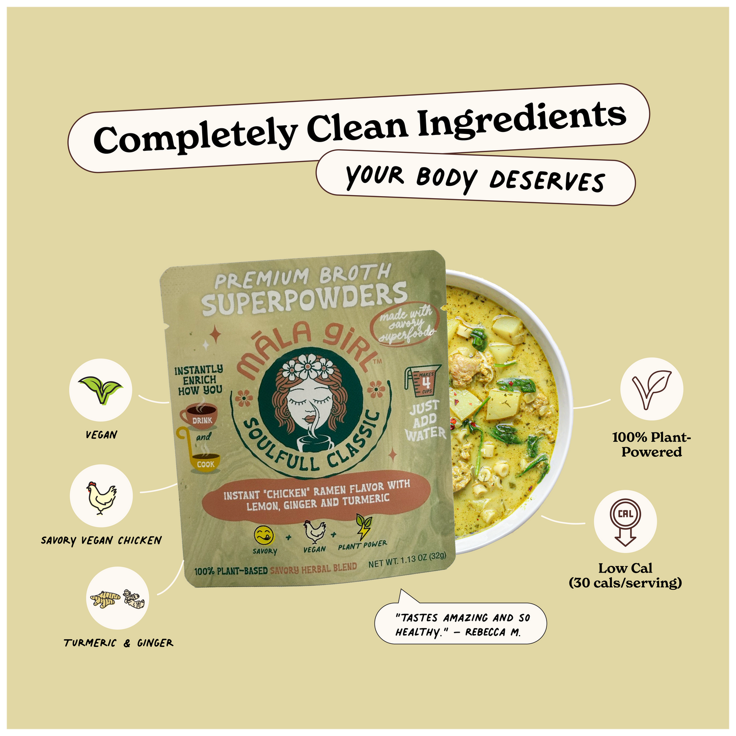 Soulfull Classic Superfood Broth Powder