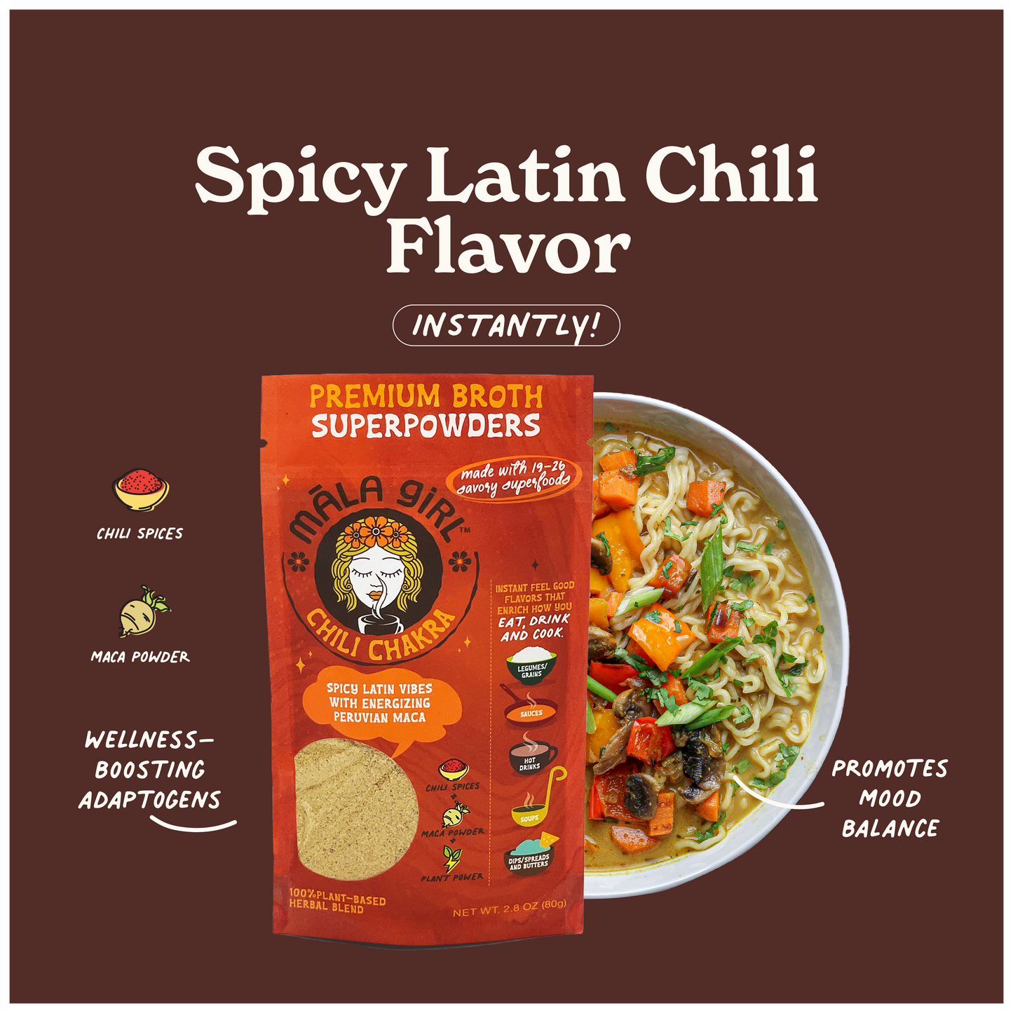 Chili Chakra Superfood Broth Powder