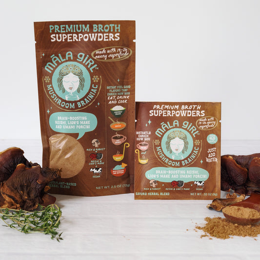 Mushroom Brainiac Superfood Broth Powder