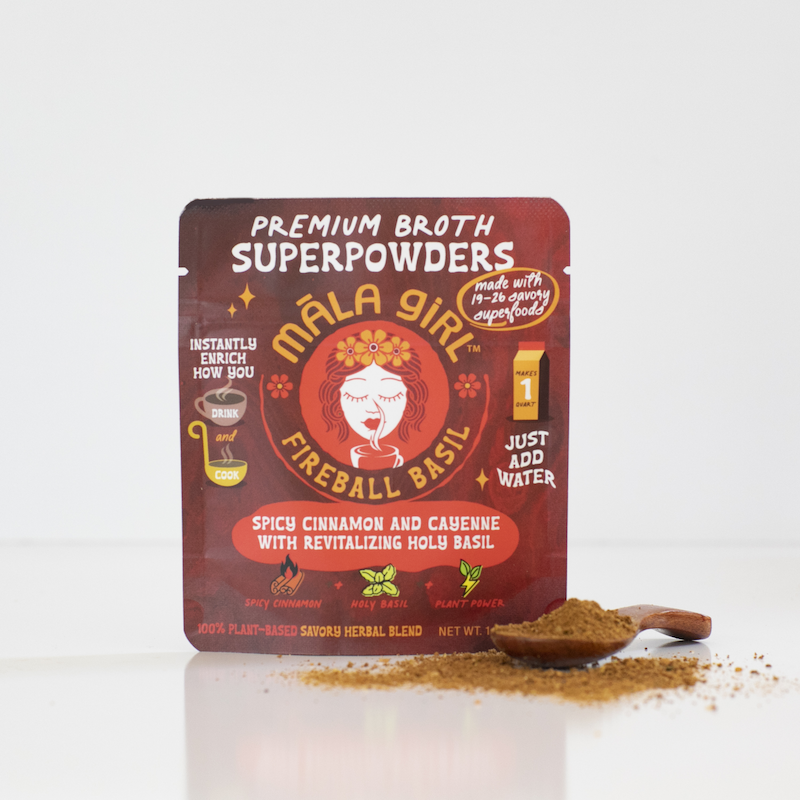 Fireball Basil Superfood Broth Powder
