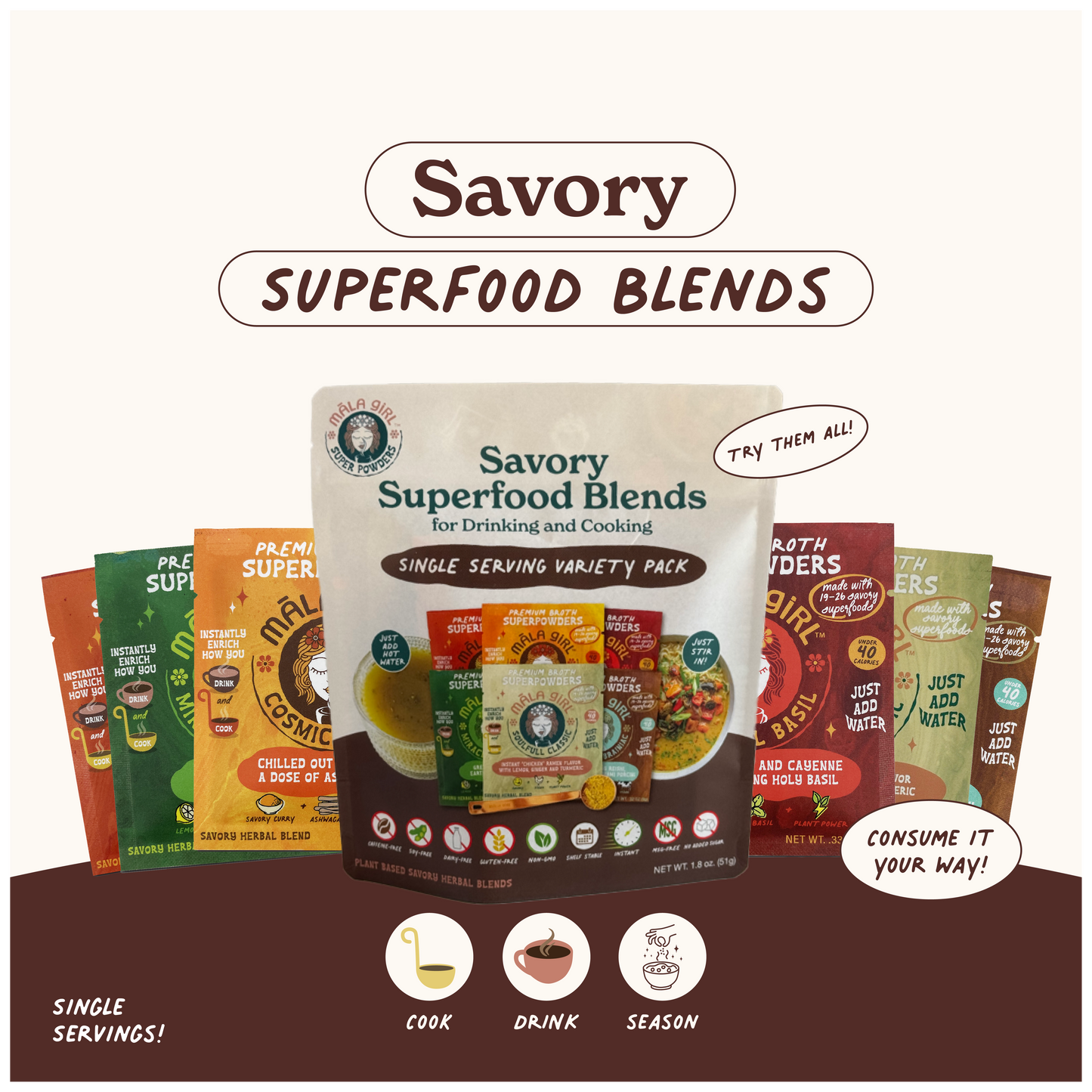 Half Dozen Variety Pack