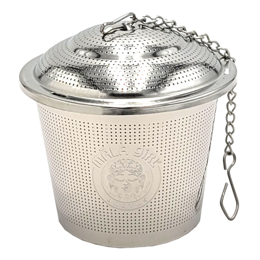 Adding product to your cart This multi-use infuser is the perfect accessory for allowing the flavors of Māla Girl  steep into hot water for the ultimate refined experience. Steep Māla Girl longer for richer flavor and less for a lighter flavor. You can always reuse the spices for cooking!