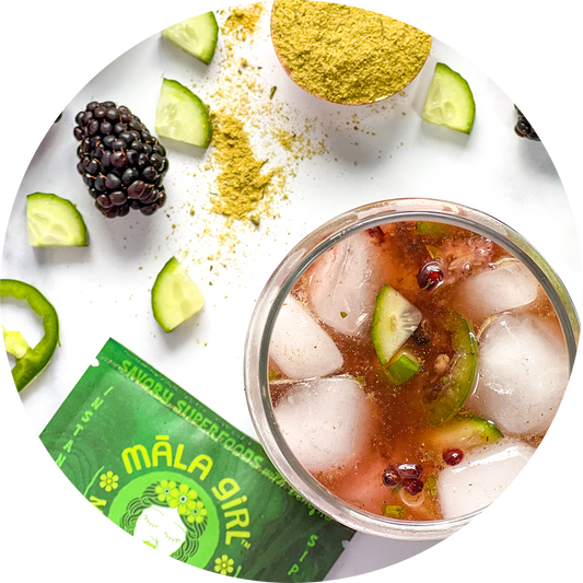 Free Spirit Blackberry Moringa Margarita