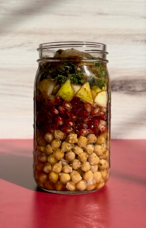 Hot Cinnamon Dense Bean Salad