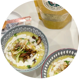 Creamy Cauli and Potato Soup