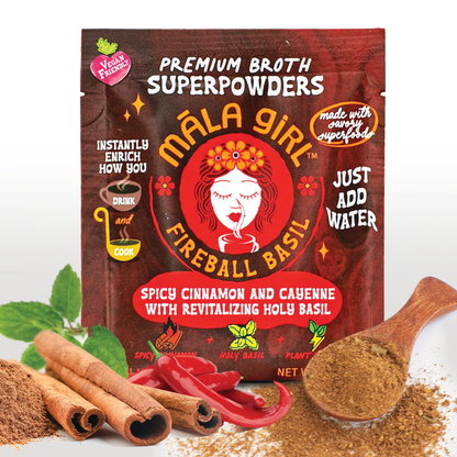 Fireball Basil Superfood Broth Powder
