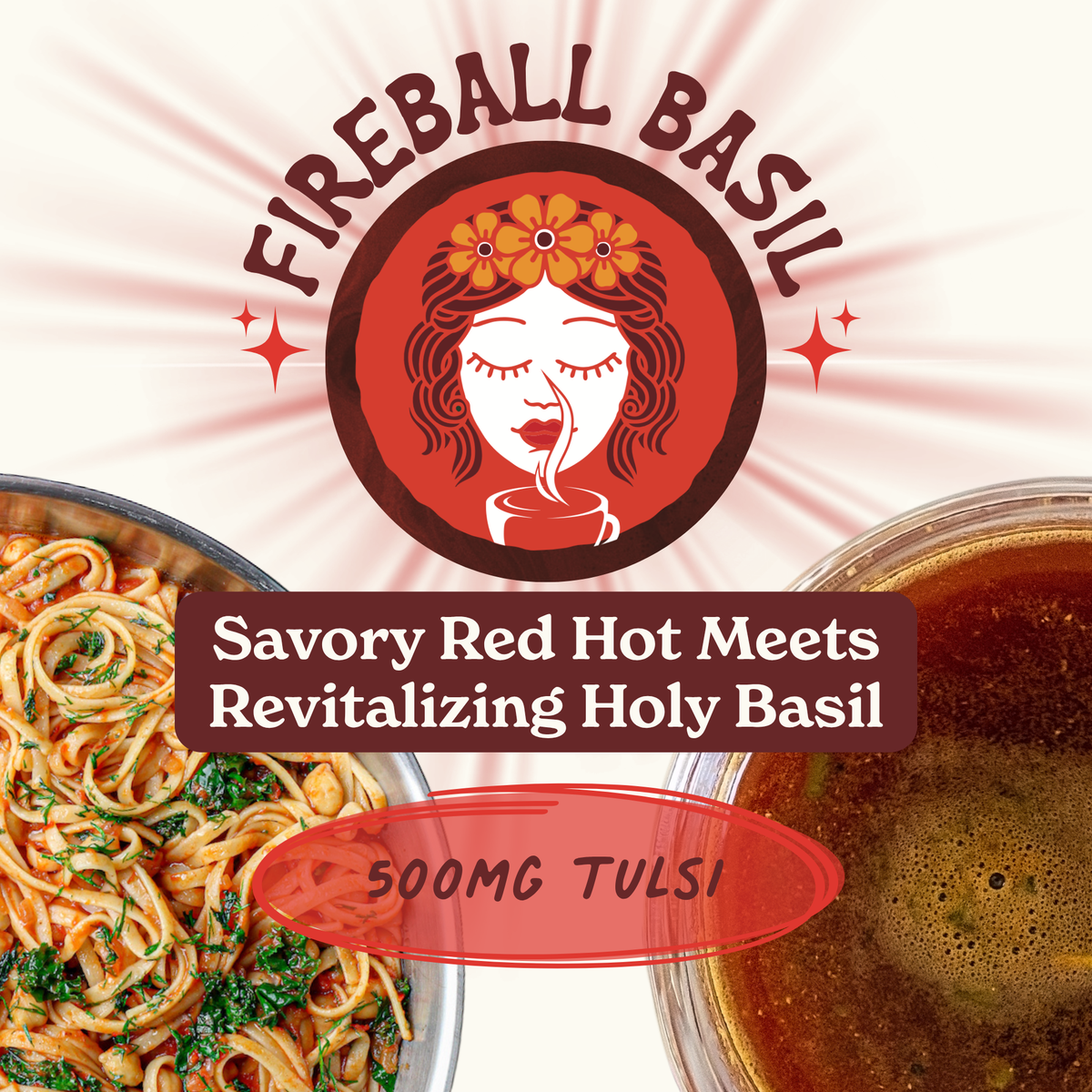 Fireball Basil Superfood Broth Powder