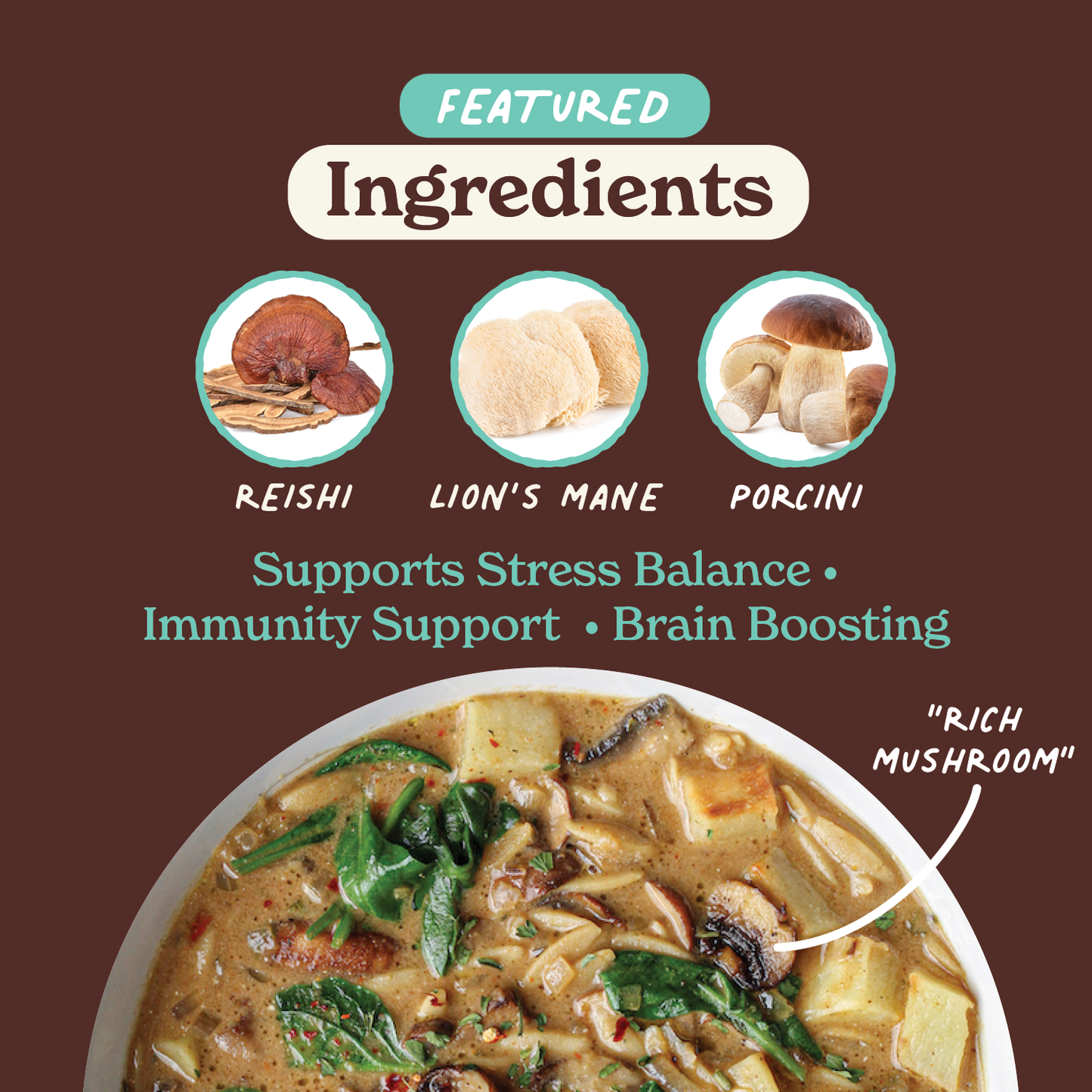 Mushroom Brainiac Superfood Broth Powder