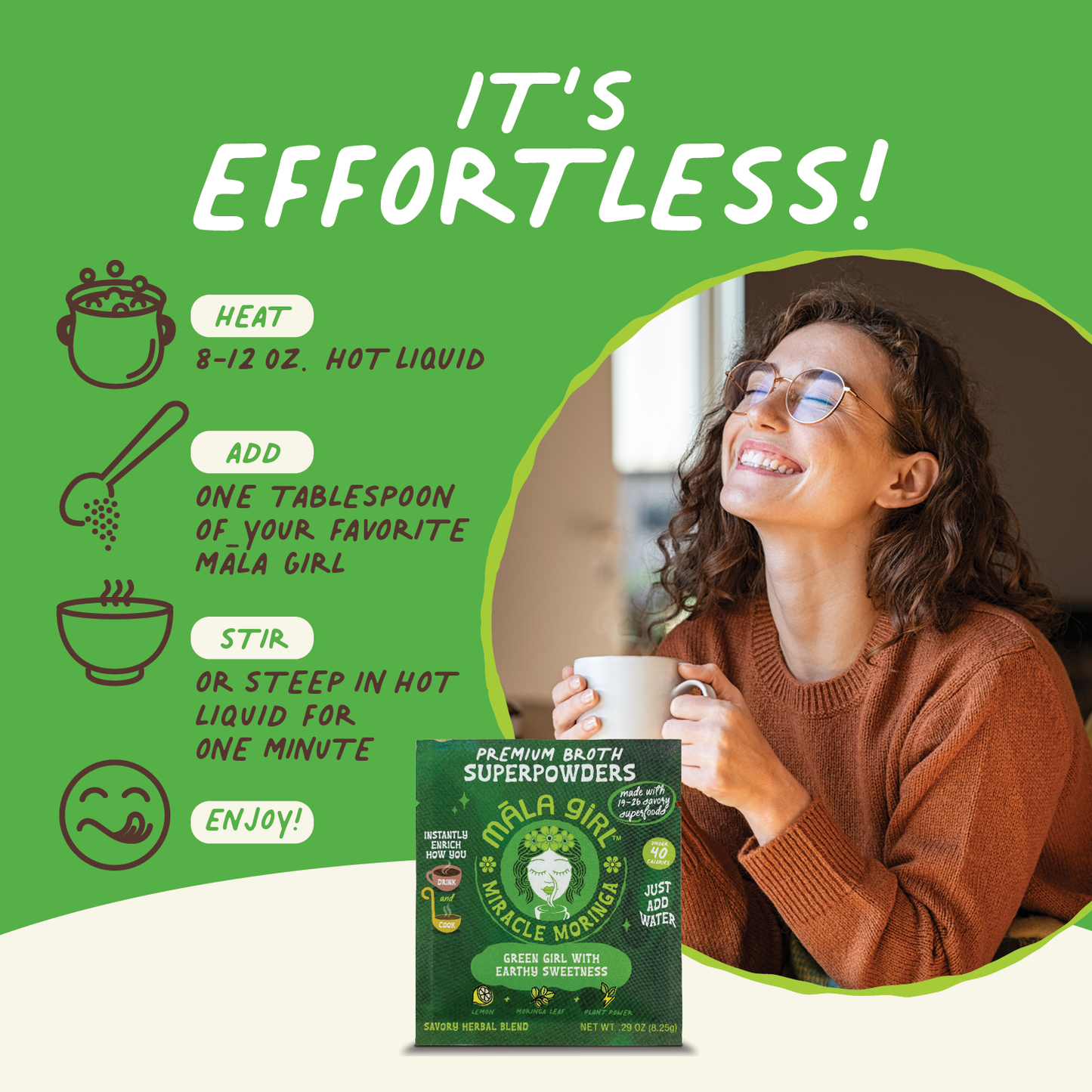 Miracle Moringa Superfood Broth Powder