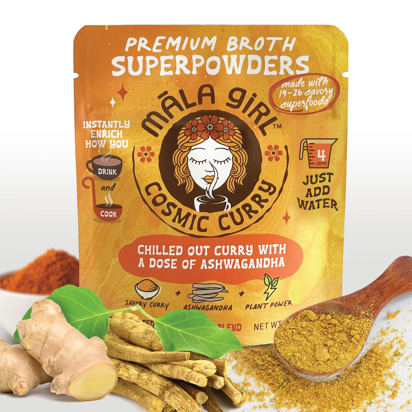 Cosmic Curry Superfood Broth Powder
