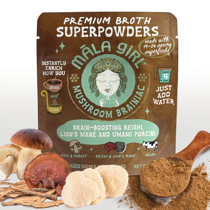 Mushroom Brainiac Superfood Broth Powder