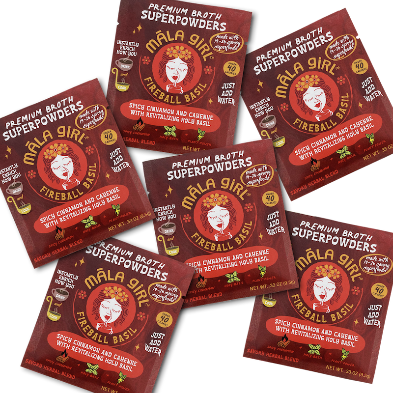 image of six single serve packets 