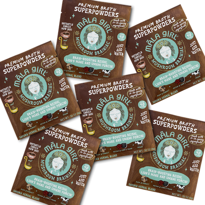 image of six single serve packets 