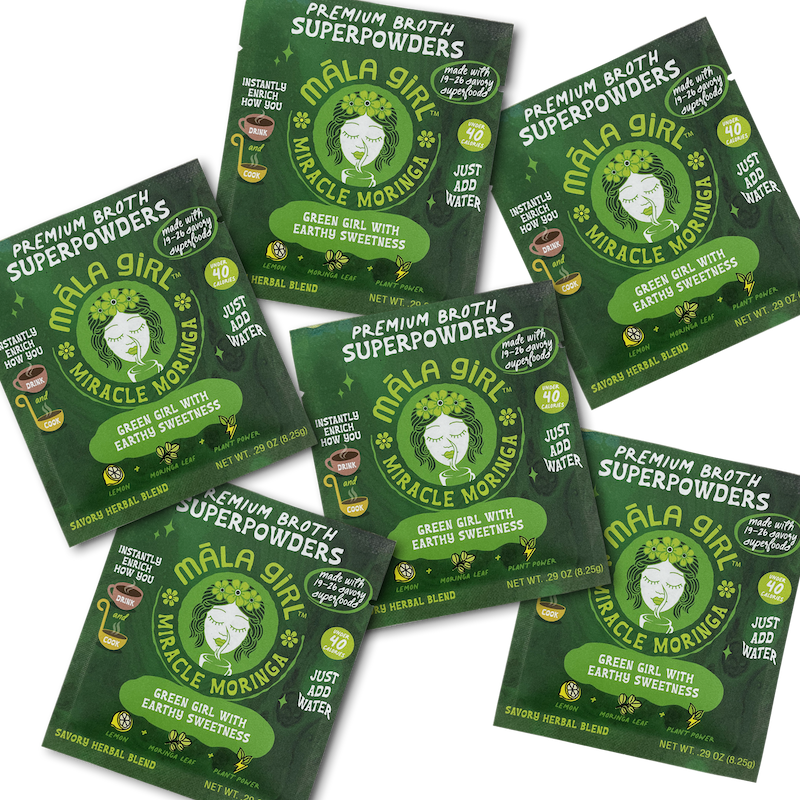 image of six single serve packets 