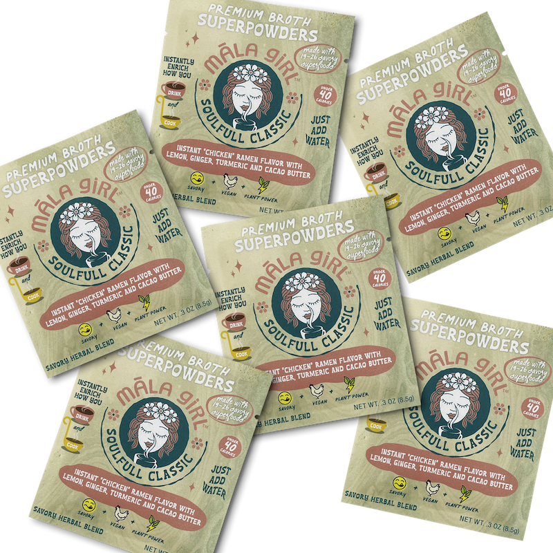 image of six single serve packets 