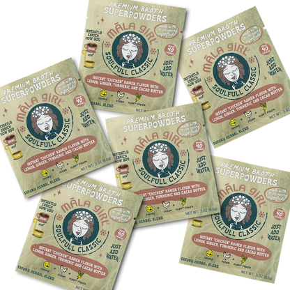 image of six single serve packets 