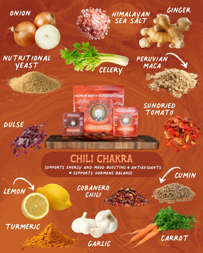 Chili Chakra Superfood Broth Powder