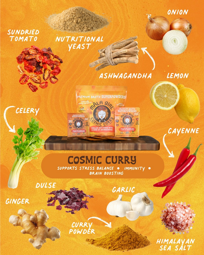 Cosmic Curry Superfood Broth Powder